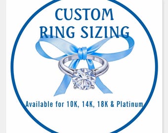Tallas de anillos para oro blanco o amarillo, pedido de tallas de anillo personalizadas