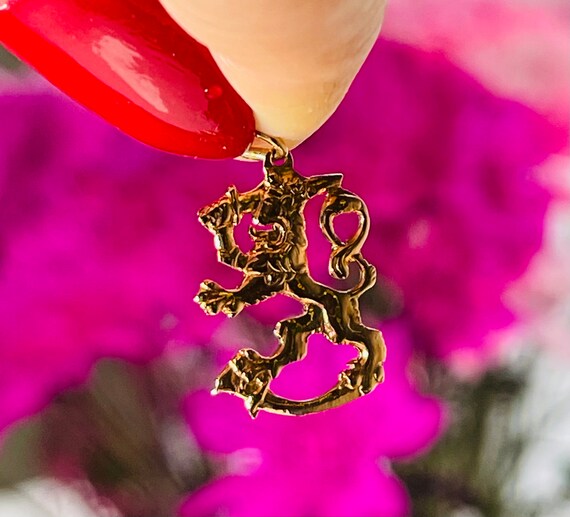 Pendant Finland Rampant Lion with Sword Coat of A… - image 2