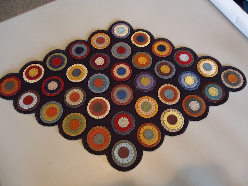 Already PreCut Penny Rug Kityou make yourself Etsy