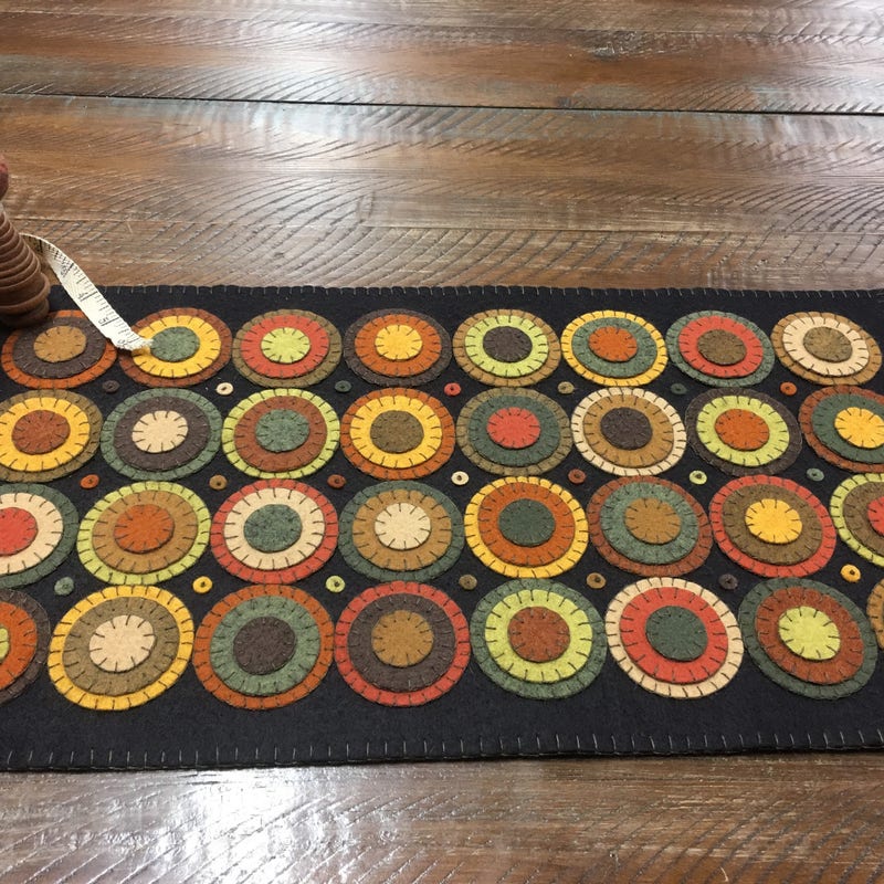 Spring Penny Rugs Penny Rug Kit - Etsy