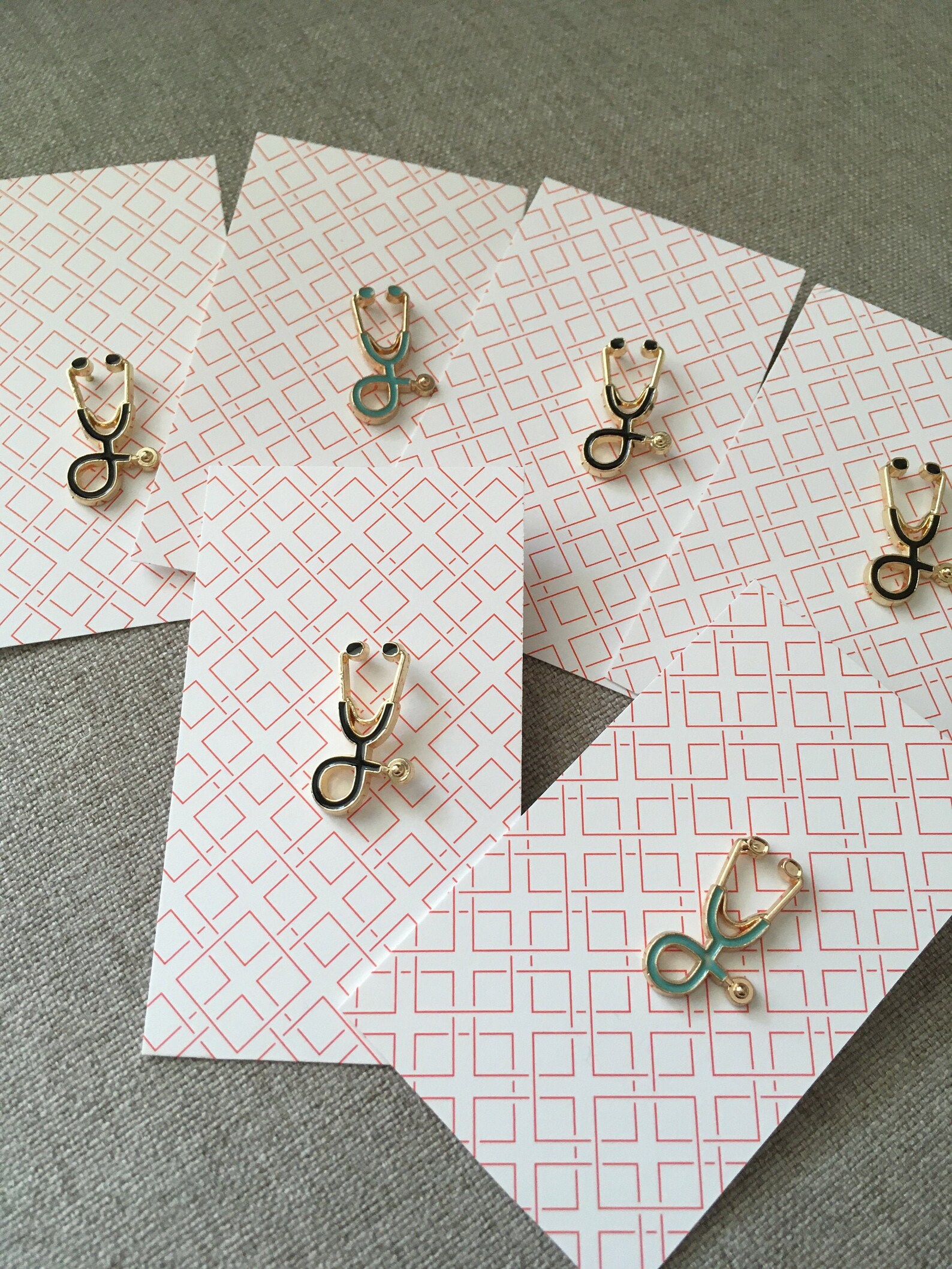 Buy2get1medical pinstethoscope pinenamel nurse Etsy