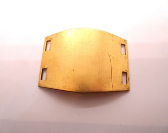 Raw brass blank cuff bracelet stamping #Sal1125