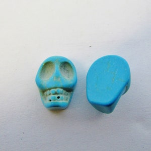 Sugar skull flat back cabochon approx 12x15mm  #Ecab-47