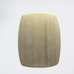 Nickel silver belt buckle blank flat piece of metal to make your own buckle NEW OLD stock