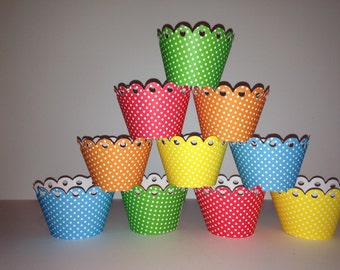 Lots of Dots Cupcake Wrappers