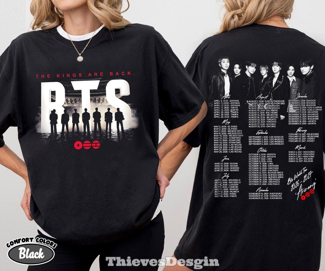 BTS ARIRANG GLOBAL限定　クロップドTシャツ　Lサイズ Bts Arirang 2026 - Etsy