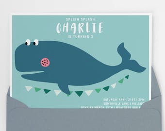 boys party invite printable party invitation boys first etsy