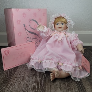 Design Debut Porcelain Doll, Wendy Baby Doll, Soft Body, In Box w/ Original Tag, Antique Doll, Vintage Toy, Antique Toy, Vintage Doll, Cute