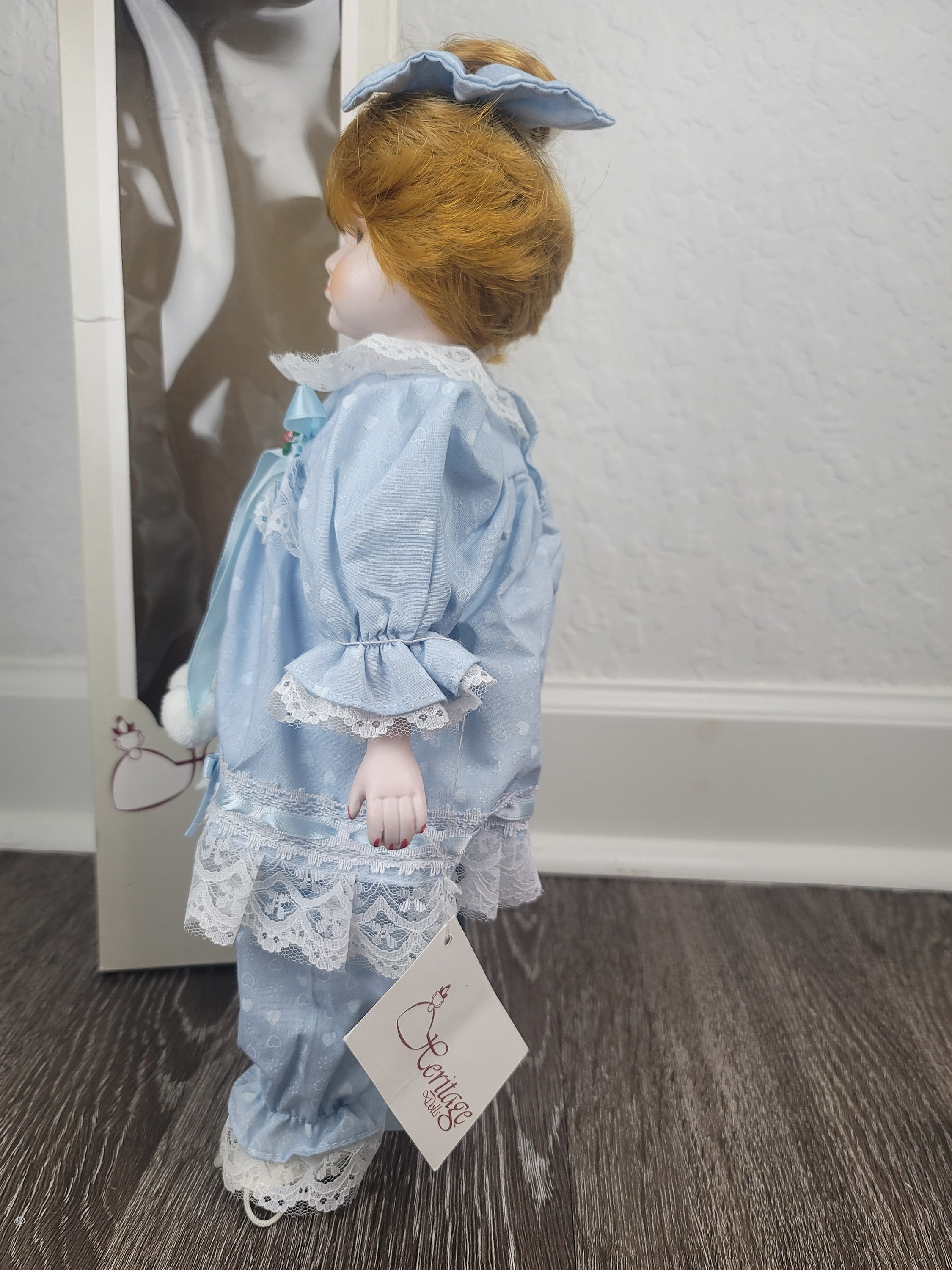 Heritage Dolls Porcelain Doll PLAYS MUSIC 106919 in Box - Etsy
