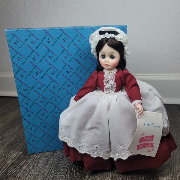 Madame Alexander Doll Marme 1324, Little Women Doll, In Box Original Tag, Needs Restrung, Antique Doll, Collectible Doll, Vintage Toy