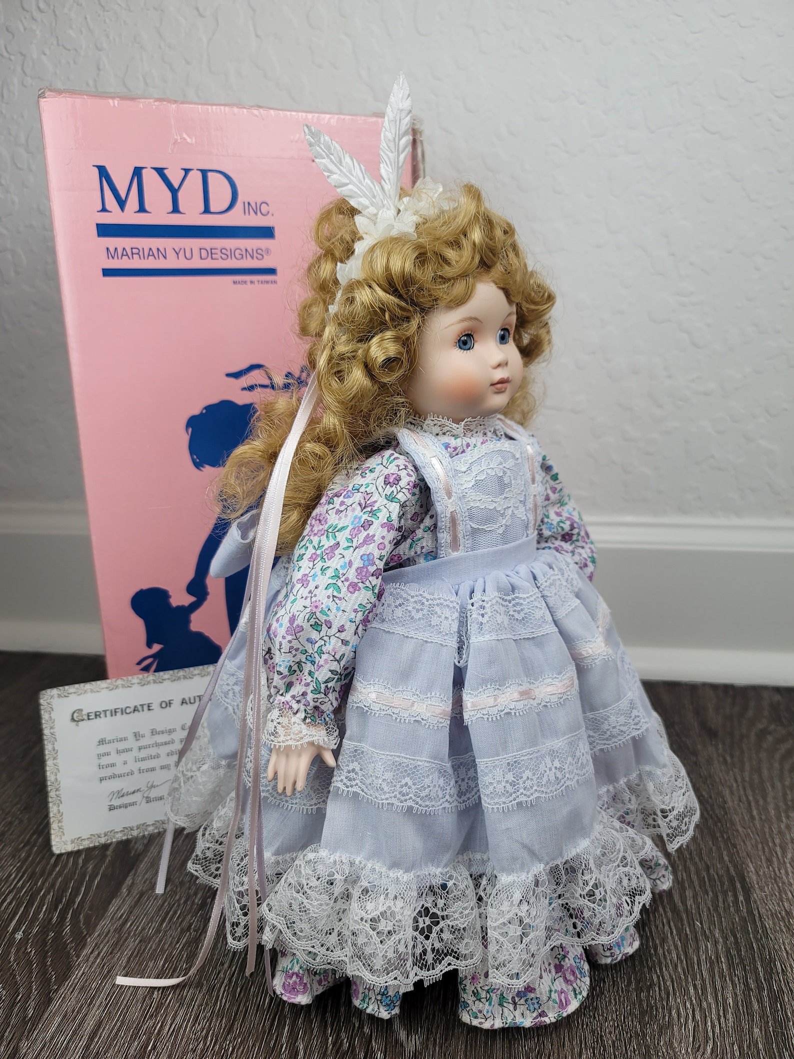 Limited Edition Marian Yu Designs 12 Porcelain Bisque Etsy