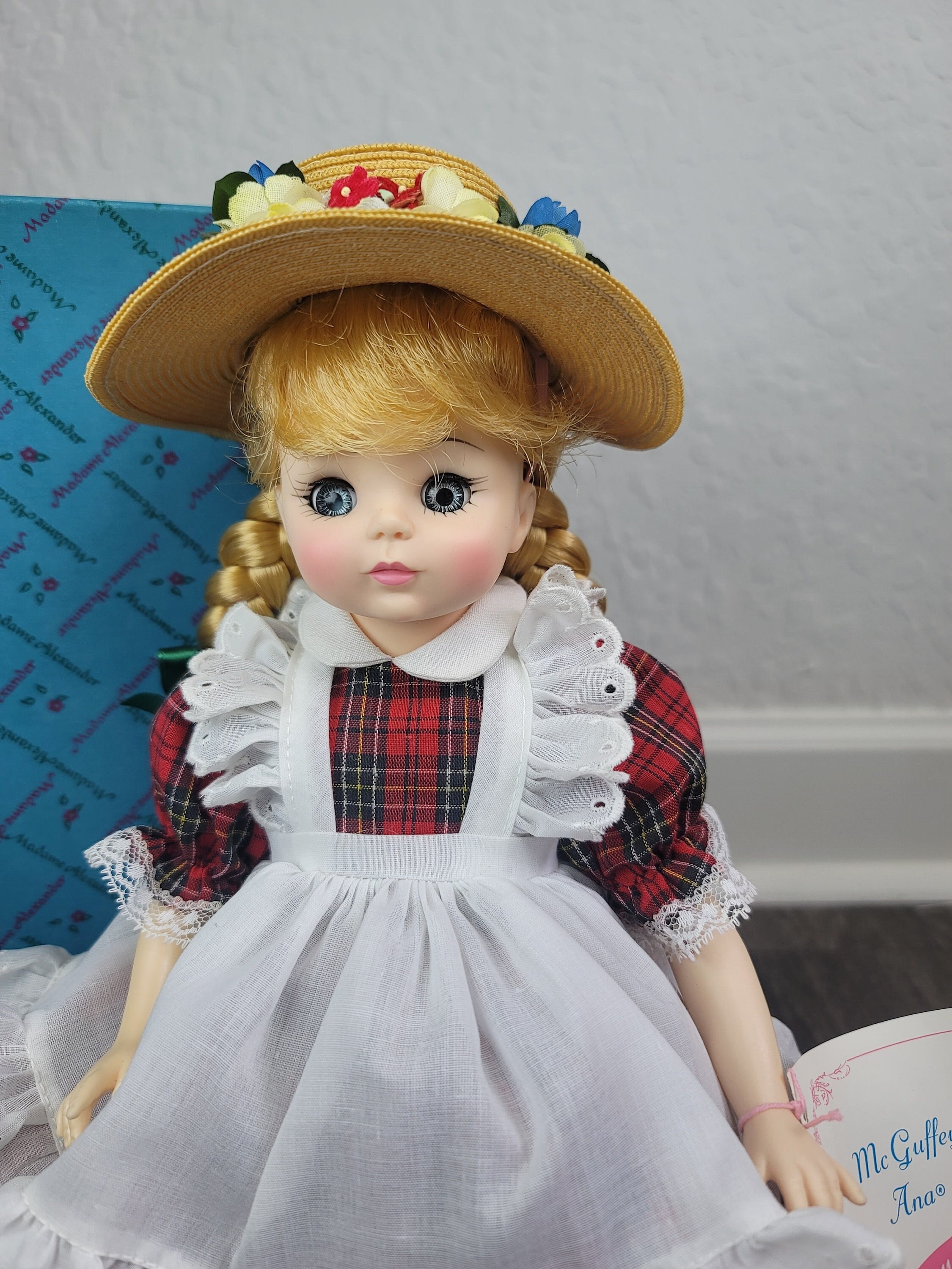 Madame Alexander Doll, Anna Mcguffey 1525, in Box W/ Original Tag 