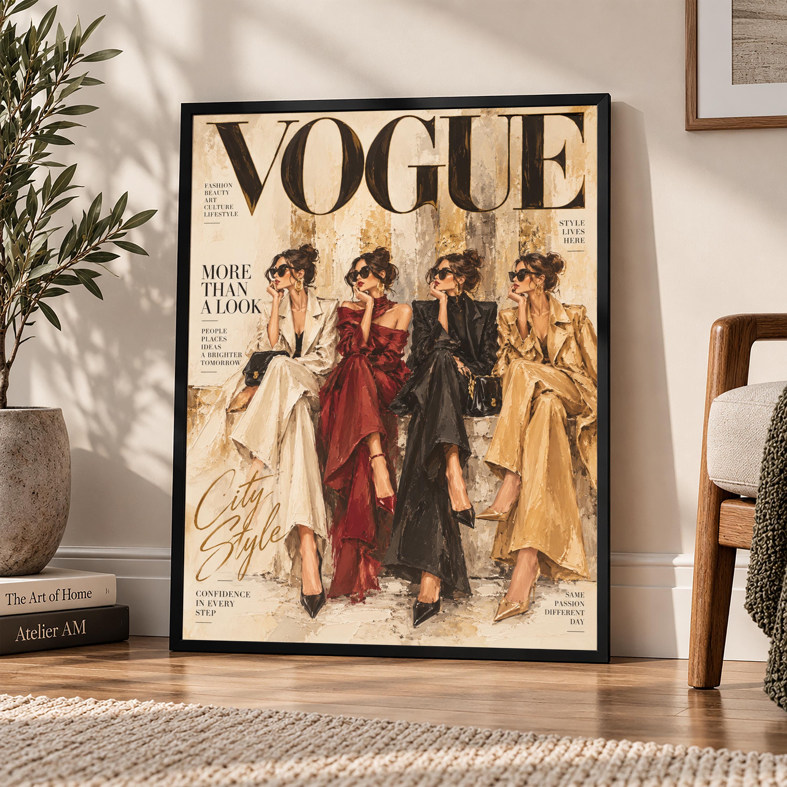 Large Vogue Poster - Etsy Canada
