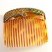 Vintage Hair Comb, Faux Tortoise Shell Hair Comb, Hair Accessory ...