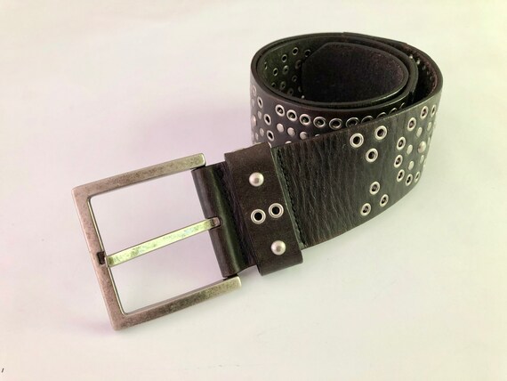 designer studded belt