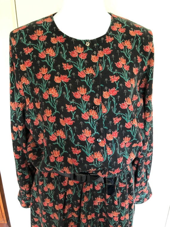 Vintage 1980's Aussie Fashion, Vintage Dress, Geor