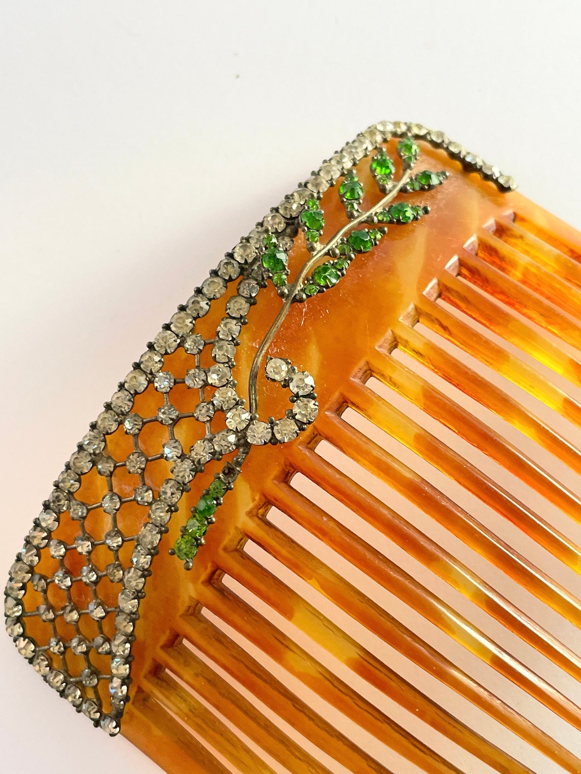 Vintage Hair Comb Faux Tortoise Shell Hair Comb Hair - Etsy