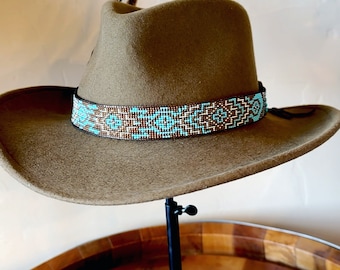 Turquoise Hatband; Silverthorne