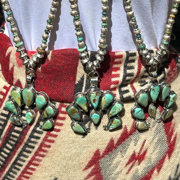 NEW ~ Adjustable Squash Blossom Necklace