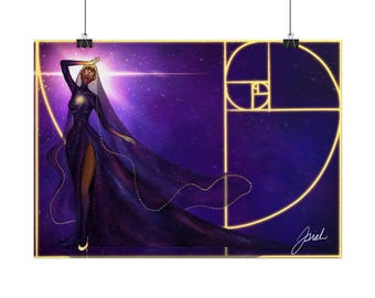 Singularity | Fashion Illustration Poster