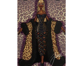 Apex Predator | Fashion Illustration Poster