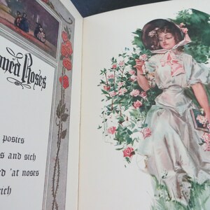 1909 Riley Roses by James Whitcomb Riley, Book of Poetry. 1st Edition image 8
