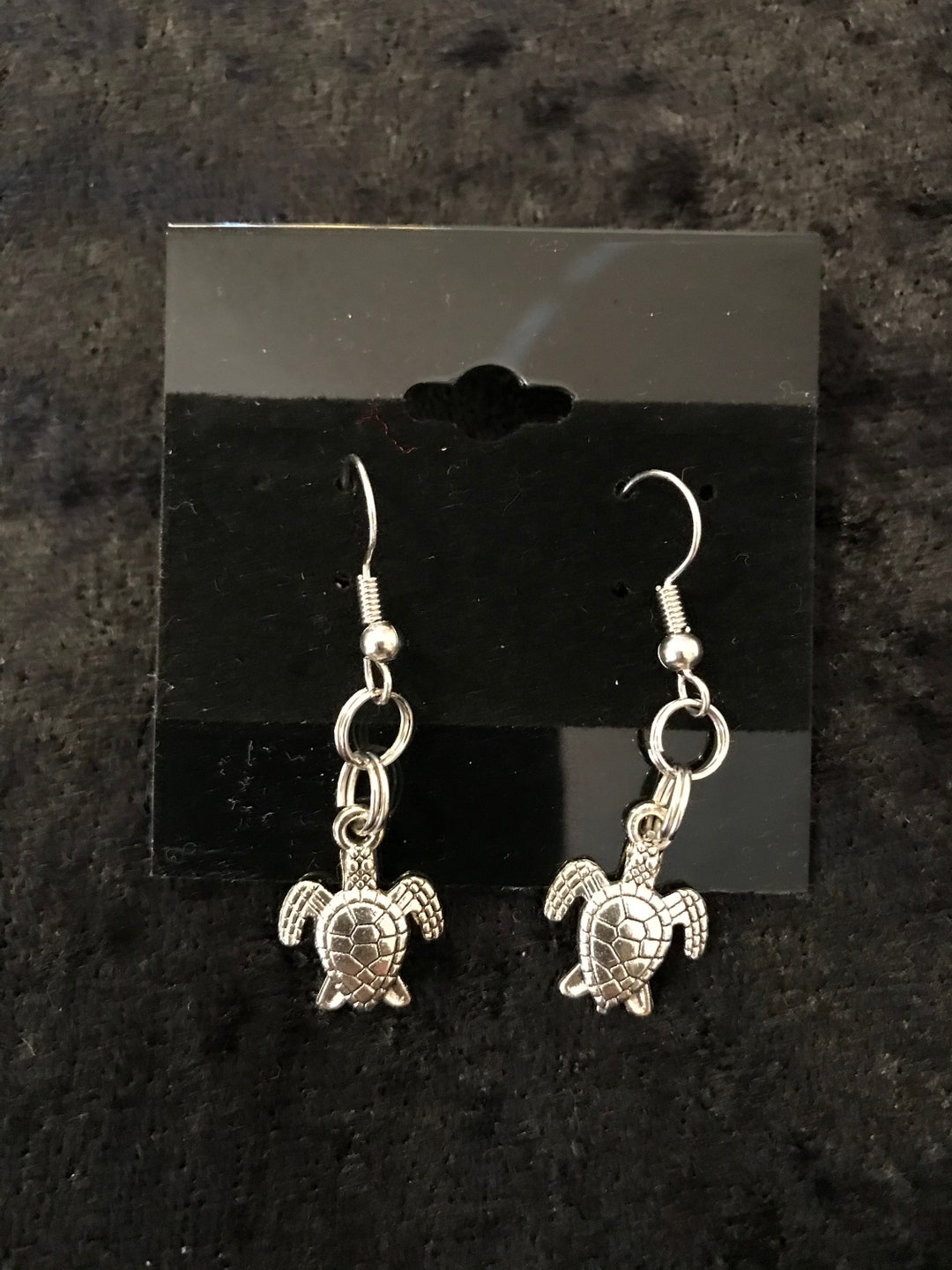 Boucle D'Oreille Grenouille Argentée Boucle D'Oreille Grenouille À