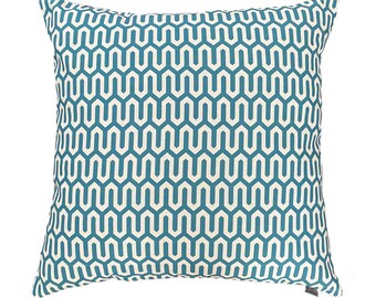NEW!! Aqua Tracks - Pillow cover