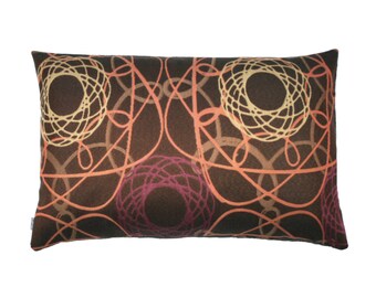 Modern Pillow Cover – Spin Design, Recycled Polyester