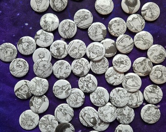 Witch Hat Atelier 1" Button/Pin Grab Bag