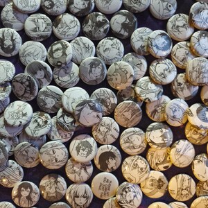 Chillin in Another World with Level 2 Super Cheat Powers Button/Pin Grab Bag