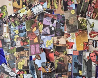 The Vision Comic Book Bookmarks: Handmade Laminated Set