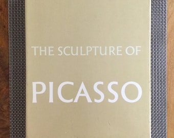The Sculpture of Picasso - Vintage 1967 First Edition Mid Century Modern Photogravure Print Museum of Modern Art Exhibition Hardcover Book