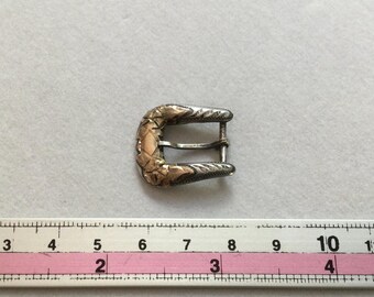 Buy Vintage Diamond Ranger Hatband Buckle - Sterling and 10K  display picture 2
