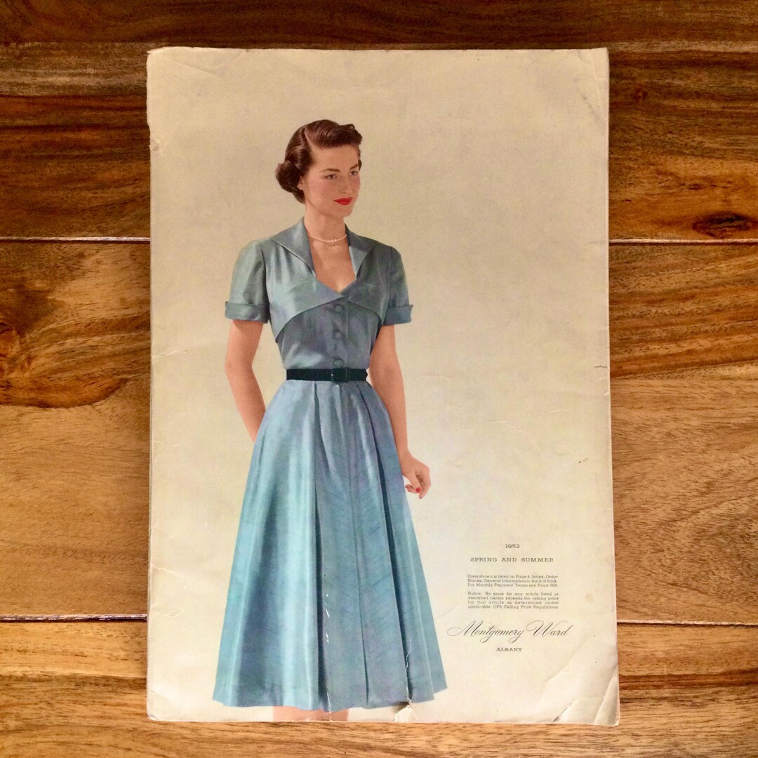 Montgomery Ward Catalog for Spring and Summer 1952 Published by