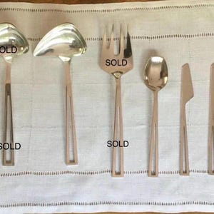 Avanti by Celsa Sterling Silver Flatware MCM - Mexico - 4 pcs - Piece or Lot - 178.3 grams tw - c 1950s