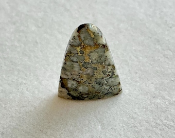 Magnetic Mohawkite Tongue Vintage Designer Cab c 19cts from the Mohawk Mine, Michigan - c 1980s - Mineral Cab Collection - Ready to Set