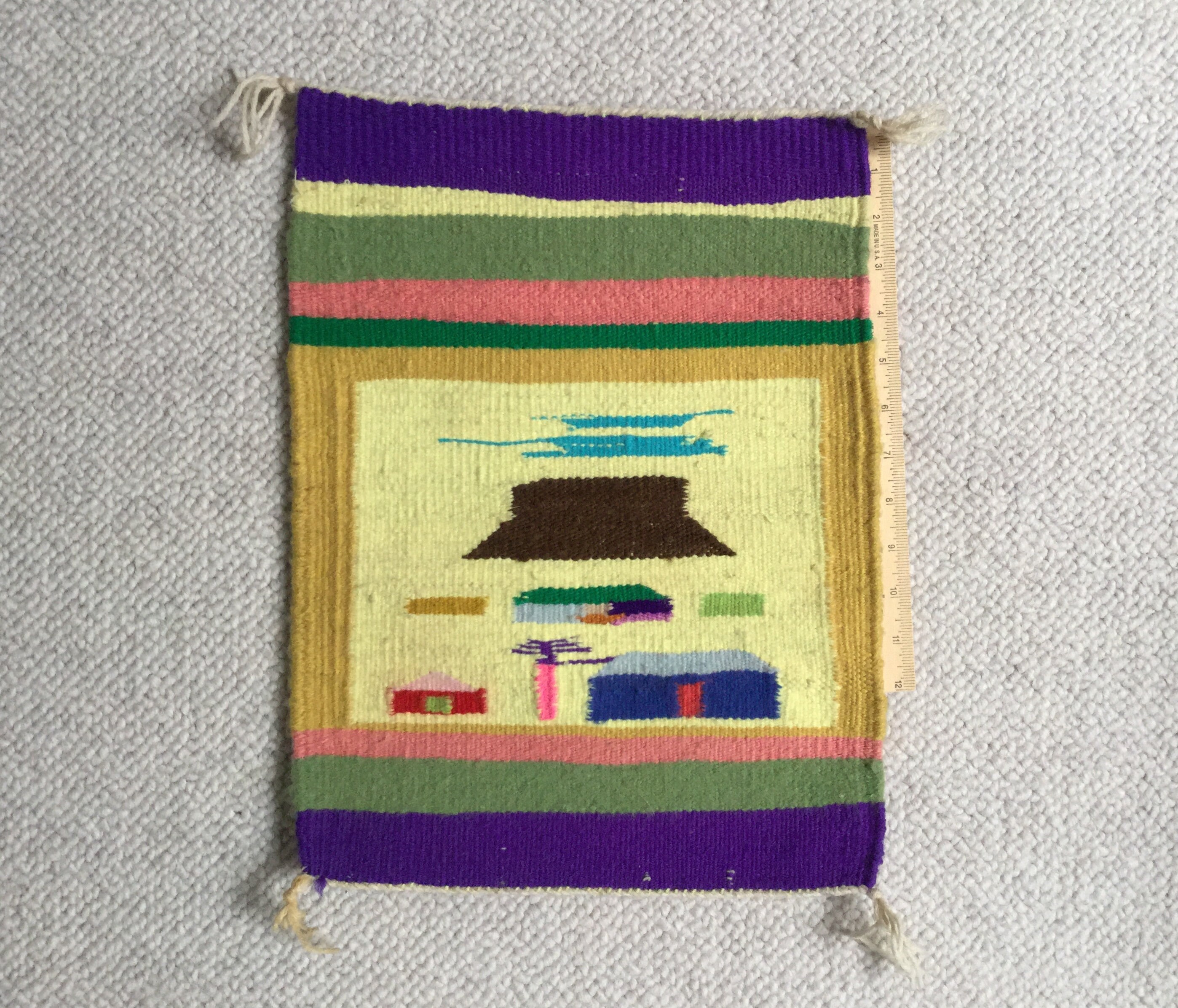 ポン Navajo pictorial weaving 1880-1950 ポン Navajo pictorial weaving 1880-1950 NAVAJO PICTORIAL