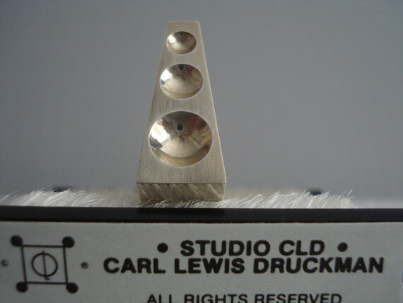 Modernist 1980s Geometric Stackable Statement Rin… - image 7