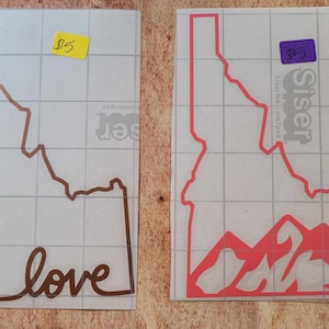 Idaho state vinyl decal