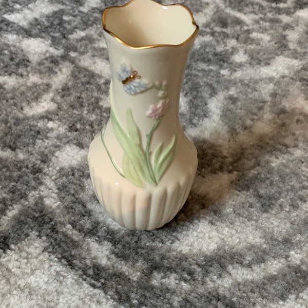 Lenox Butterfly Vase Etsy