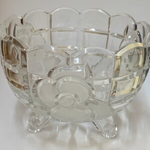 Crystal Candy Footed Candy Bowl