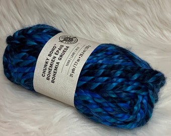 Loops and Thead Chunky Boho Yarn Blue lagoon