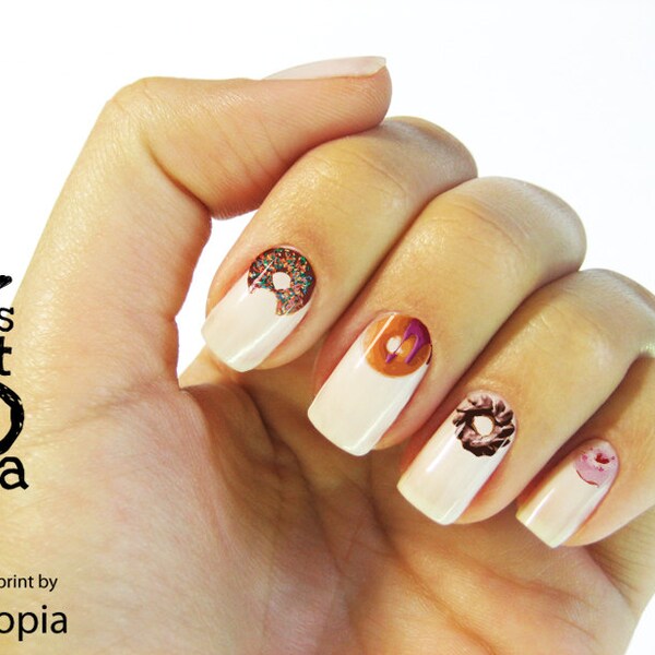 Donut Nail Sticker