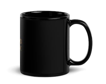 Black Glossy Mug