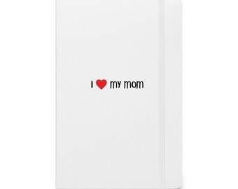 Hardcover bound notebook