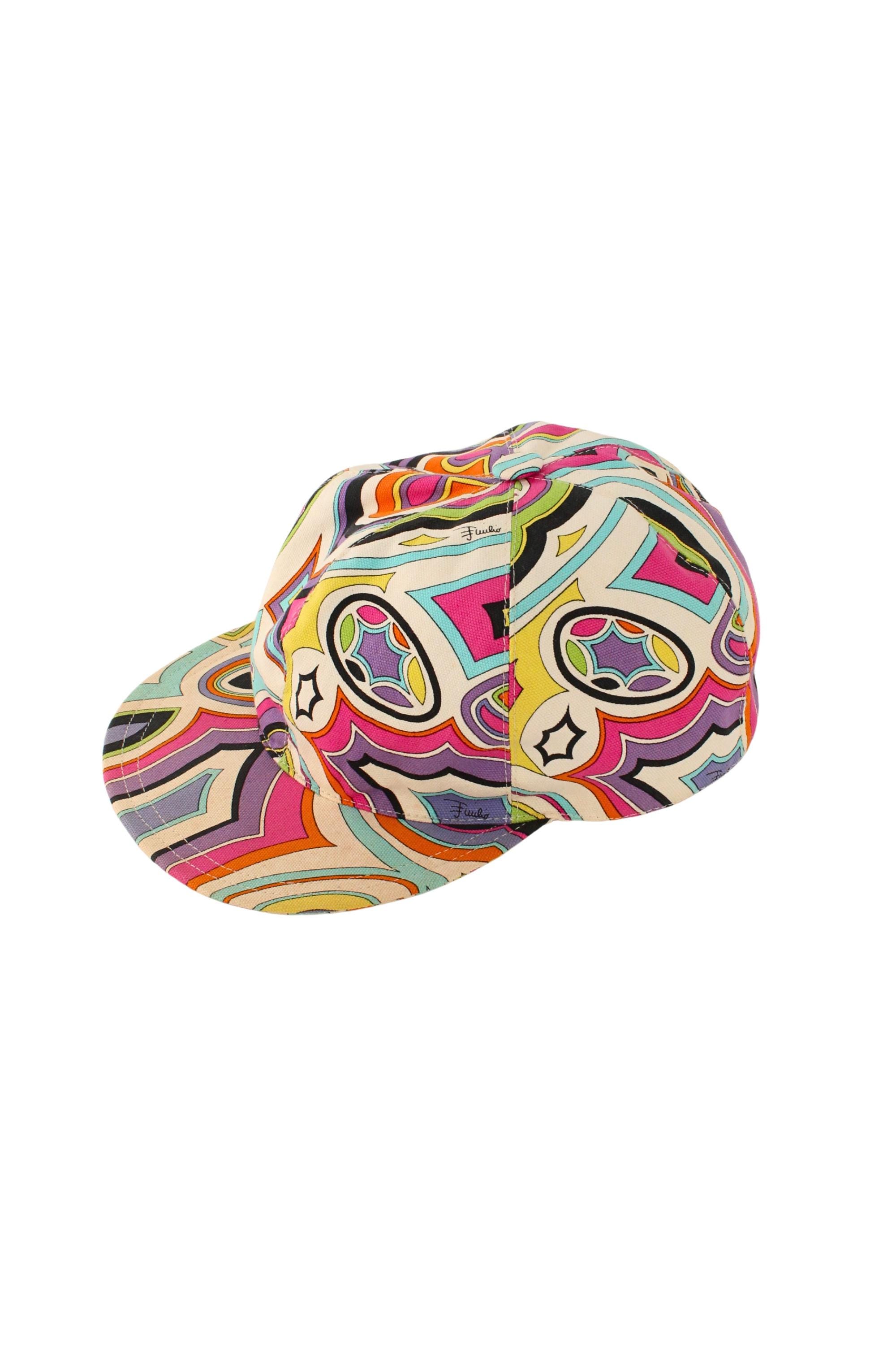 Pucci awesome hat Sun Hat Emilio Pucci Visor Hat PUCCI Printed Silk Twill  main image 3
