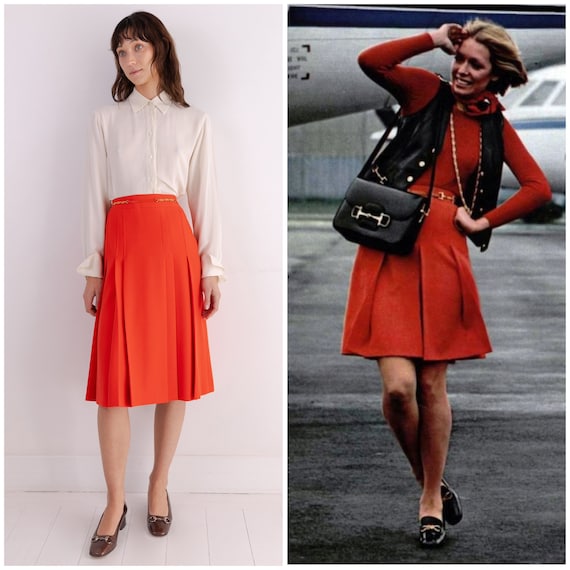 Celine wool pleated skirt - Gem Celine wool pleated skirt - Gem