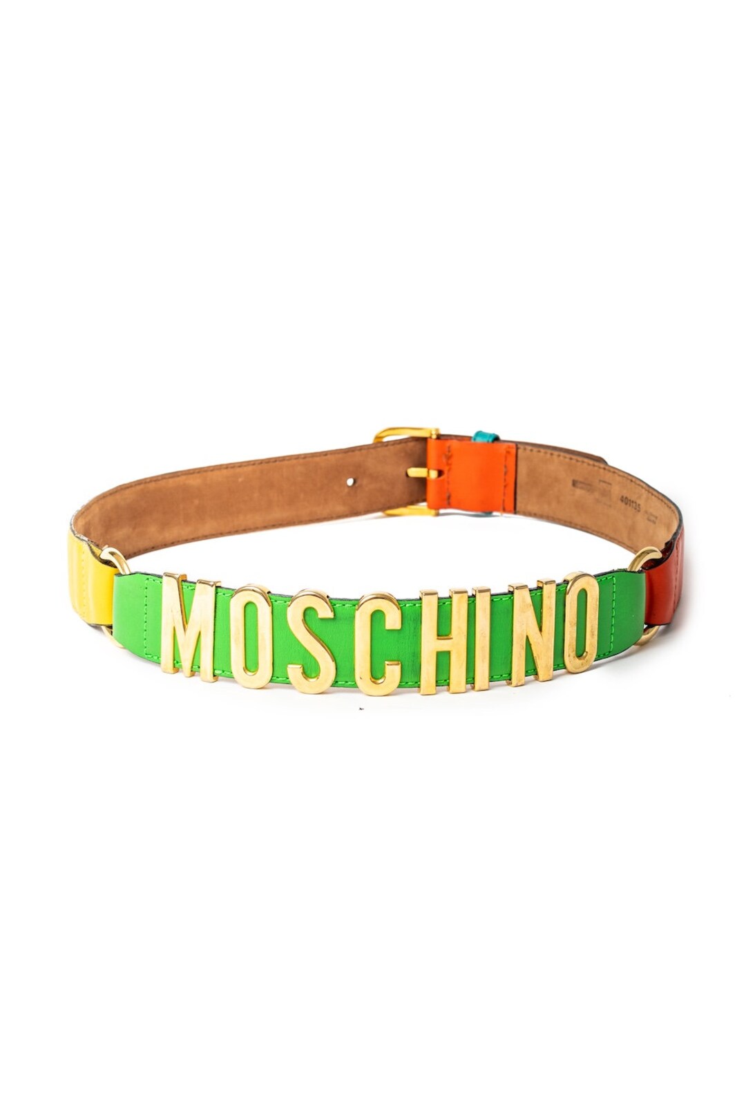 Ceinture MOSCHINO Vintage Originale - Pièce Collector Années 90 - Etat D'occasion