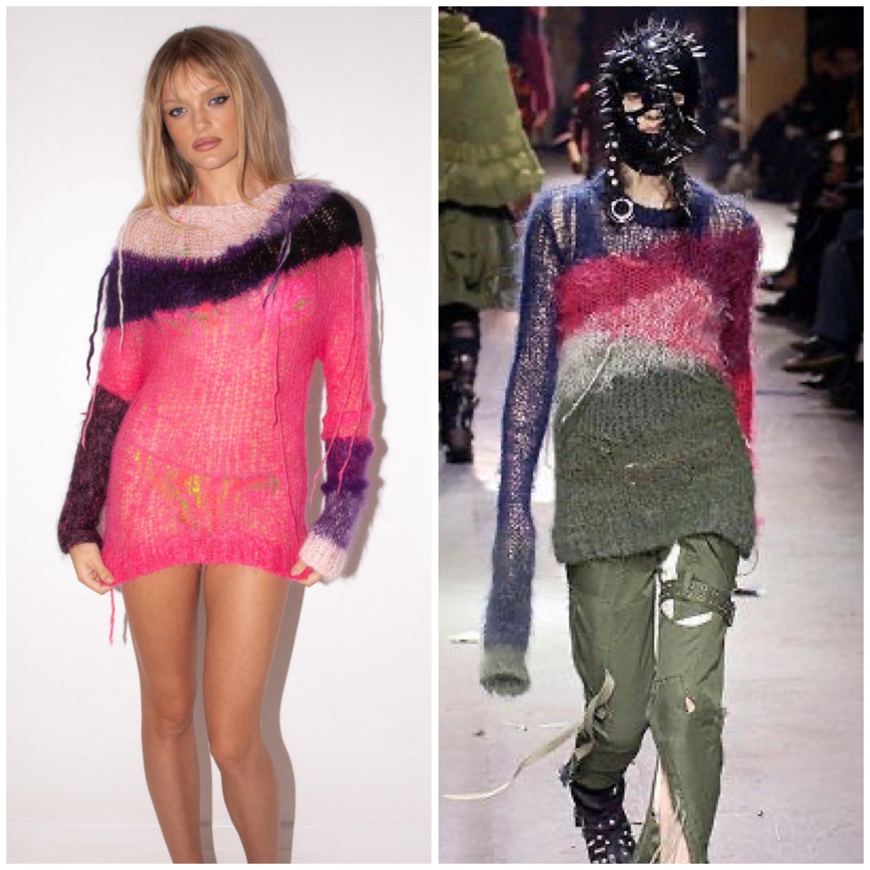 Vintage COMME Des GARCONS Sweater / FW 2006 Junya Watanabe Runway